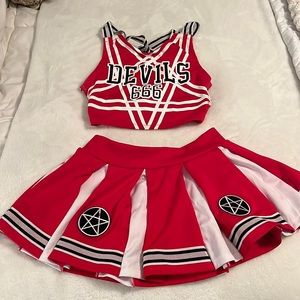 Dolls Kill cheerleading Halloween costume